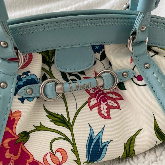Dior Vintage Floral Canvas Doctor Satchel - Picture 2 of 9